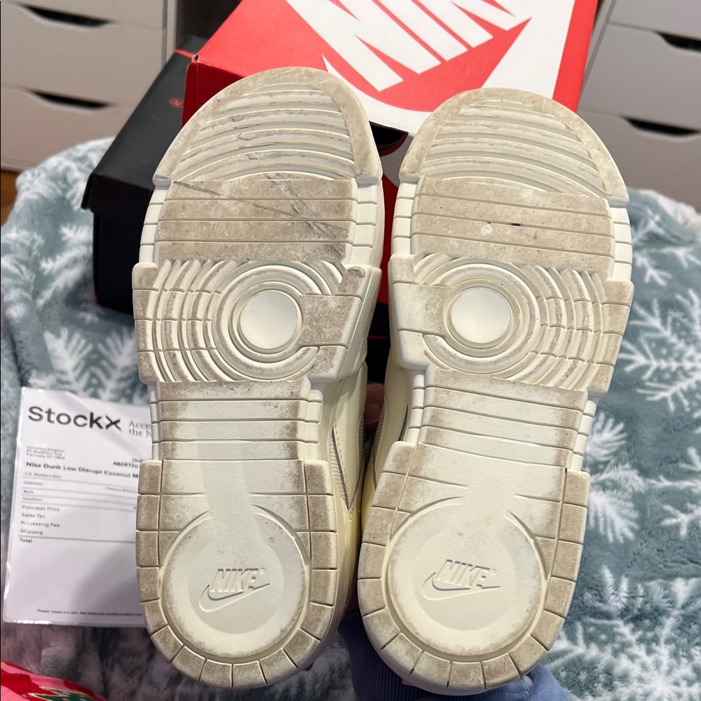 Nike Dunk Low Disrupt Coconut Milk Size 8 Women’s - Picture 9 of 9